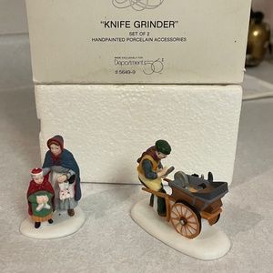 New England Village Knife Grinder - Set of 2